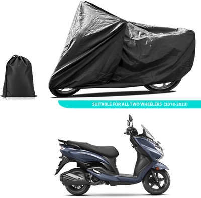 CODOKI Two Wheeler Cover for Suzuki(Burgman Street 125, Black)