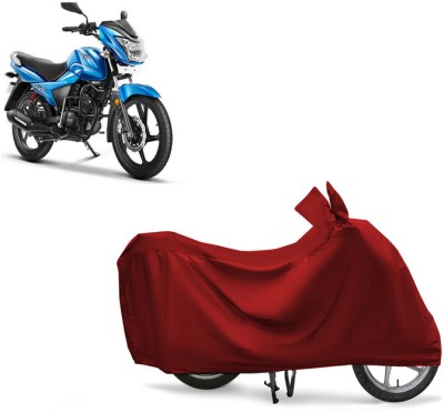 EGAL Two Wheeler Cover for TVS(Victor BS6, Maroon)