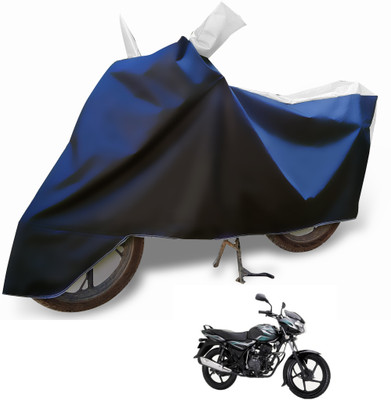 Euro Care Waterproof Two Wheeler Cover for Bajaj(Discover 100 DTS-i, Silver)