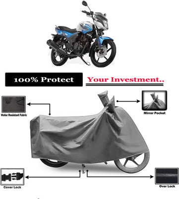 Amexride Two Wheeler Cover for Yamaha(SZ-RR V, Grey)