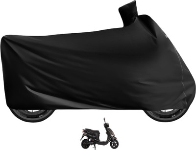 Auto Hub Waterproof Two Wheeler Cover for Hero(Electric Photon, Black)