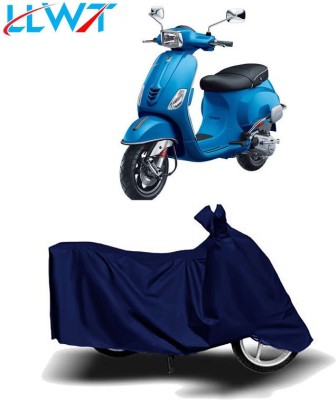 KPIND Waterproof Two Wheeler Cover for Vespa(Piaggio Vespa, Blue)