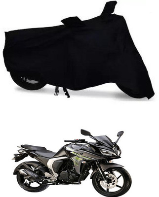 THE REAL ARV Waterproof Two Wheeler Cover for Yamaha(Fazer-FI BS6, Black)
