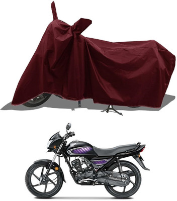 MWBB Waterproof Two Wheeler Cover for Honda(Dream Neo, Maroon)