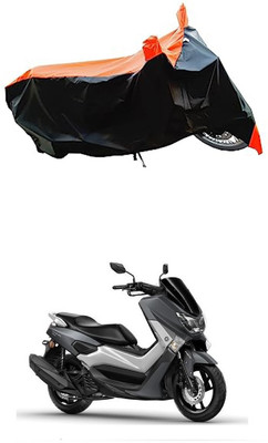 VESMEI Two Wheeler Cover for Yamaha(NMax 155, Orange)