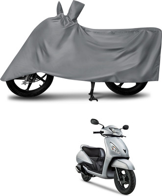 DeepShakshi AUTOMOTIVE Waterproof Two Wheeler Cover for TVS(Jupiter, Grey)