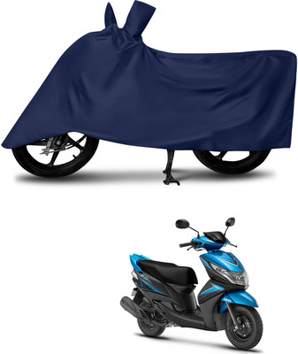 Mdstar Waterproof Two Wheeler Cover for Yamaha(Ray Z, Blue)