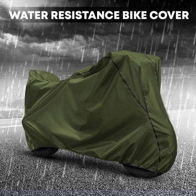 ZAQE Two Wheeler Cover for Honda(SP 125, Green, Black)
