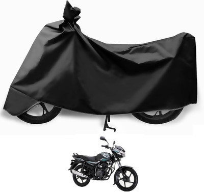 Euro Care Waterproof Two Wheeler Cover for Bajaj(Discover 100 DTS-i, Black)