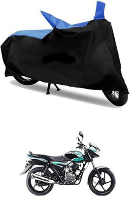 Mdstar Waterproof Two Wheeler Cover for Bajaj(Blue, Black)