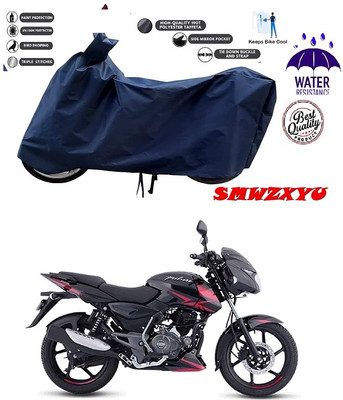 smwzxyu Two Wheeler Cover for Bajaj(Pulsar 125 Neon, Blue)