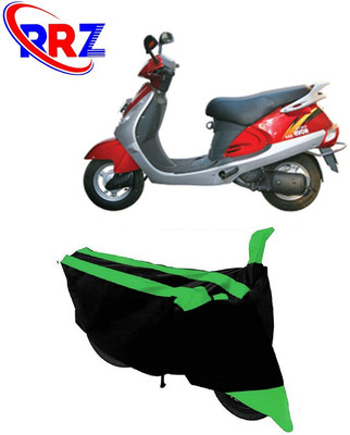 RRZ Waterproof Two Wheeler Cover for Kinetic(Nova, Black, Green)