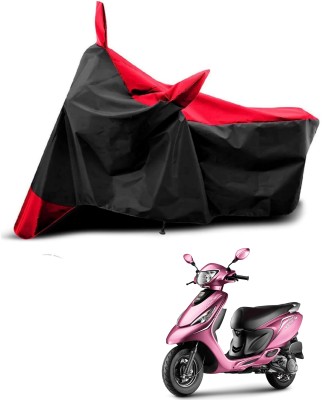 KEDIT Two Wheeler Cover for TVS(Zest, Red, Black)