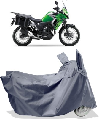 Amexride Two Wheeler Cover for Kawasaki(Versys X 300 BS6, Grey)