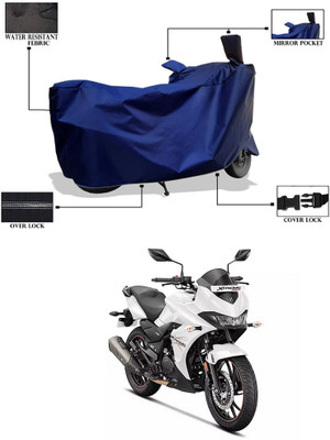 CODOKI Waterproof Two Wheeler Cover for Hero(Xtreme 200S, Blue)