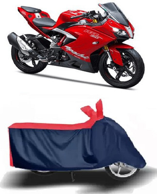 DSAMI Two Wheeler Cover for TVS(Apache RTR 310, Blue)