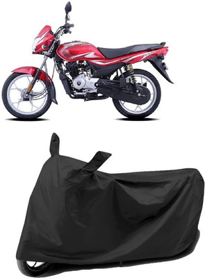 AASHTIK MART Two Wheeler Cover for Bajaj(Platina 100 DTS-i, Black)