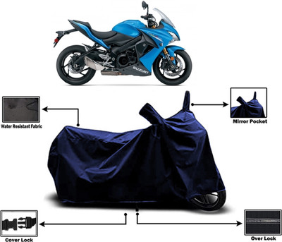 Amexride Two Wheeler Cover for Suzuki(GSX S1000F, Blue)