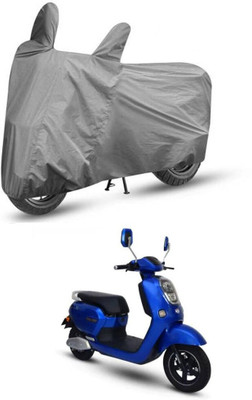 DeepShakshi AUTOMOTIVE Waterproof Two Wheeler Cover for Okinawa(Lite, Grey)