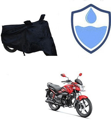 DeepShakshi AUTOMOTIVE Waterproof Two Wheeler Cover for Hero(Passion Xpro, Black)