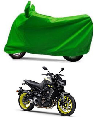 Furious3D Two Wheeler Cover for Yamaha(MT 9, Green)