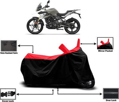 Amexride Two Wheeler Cover for BMW(G 310 GS, Red)