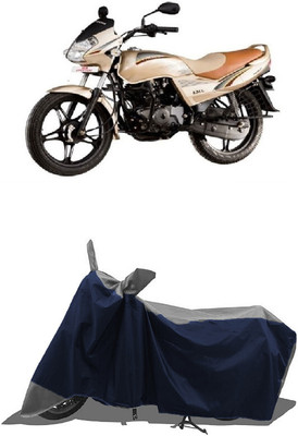 SUGASHRI Waterproof Two Wheeler Cover for LML(Freedom DX, Grey, Blue)