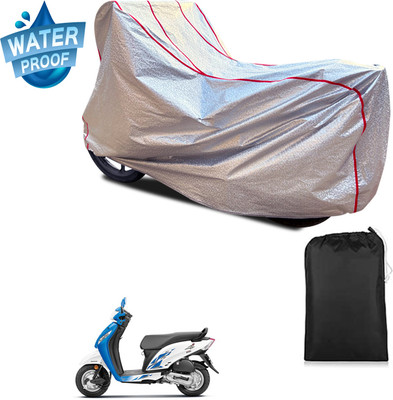 PAGORA Waterproof Two Wheeler Cover for Honda(Activa i, Silver)