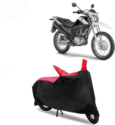 DeepShakshi AUTOMOTIVE Waterproof Two Wheeler Cover for Honda(NXR 160, Red, Black)