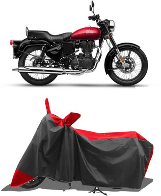 SPECTUS Two Wheeler Cover for Royal Enfield(Bullet 350 New BS6, Red)