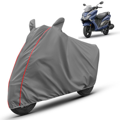 AUTOMOZEXO Waterproof Two Wheeler Cover for Suzuki(Burgman Street, Grey)