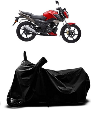 VESMEI Two Wheeler Cover for TVS(RED 125, Black)