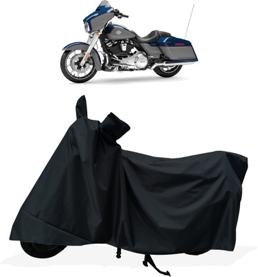 Tricway Two Wheeler Cover for Harley Davidson(Street Glide Special, Black)