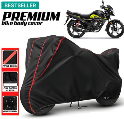 Car Styling Waterproof Two Wheeler Cover for Honda(SP125, Multicolor)