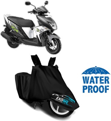 EXOME Waterproof Two Wheeler Cover for Yamaha(Ray ZR, Black)