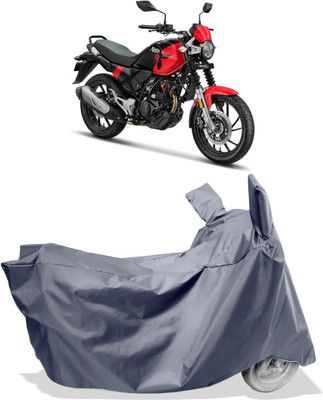 Amexride Two Wheeler Cover for Hero(Xpulse 200T, Grey)