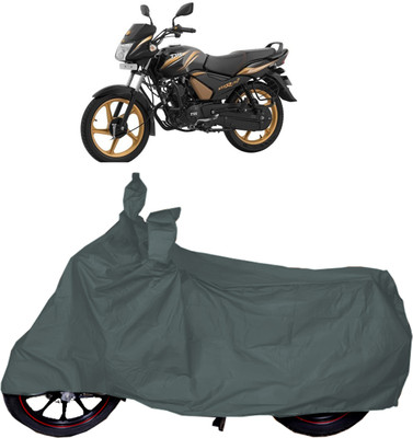 UKIGAL Two Wheeler Cover for TVS(Star City Plus BS6, Grey)