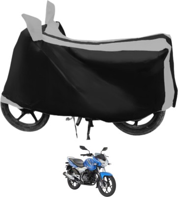 Euro Care Waterproof Two Wheeler Cover for Bajaj(Discover 125 DTS-i, Silver)