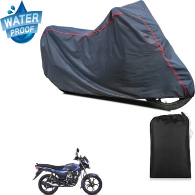 PAGORA Waterproof Two Wheeler Cover for Bajaj(Platina 110, Grey)