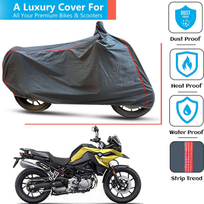 FAMEXON Waterproof Two Wheeler Cover for BMW(F 750 GS, Grey)
