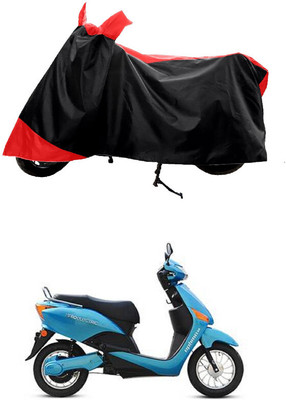 GROFATIK Two Wheeler Cover for Hero(Electric Optima DX BS6, Red)