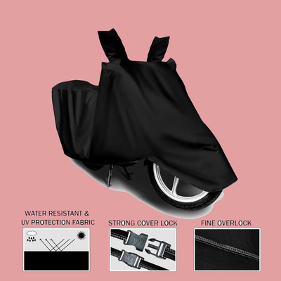 Lakshmina Enterprises Waterproof Two Wheeler Cover for Bajaj(Pulsar RS 200, Black)