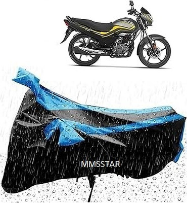 MMSSTAR Waterproof Two Wheeler Cover for Bajaj(Pulsar 150 DTS-i, Blue, Black)