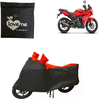 Love Me Waterproof Two Wheeler Cover for Hero(Xtreme 200S, Red, Black)