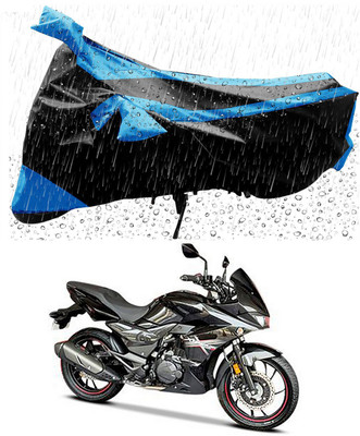 THE REAL ARV Two Wheeler Cover for Hero(Xtreme 200S, Blue, Black)