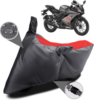 THE REAL ARV Waterproof Two Wheeler Cover for Yamaha(R15 V3, Red)
