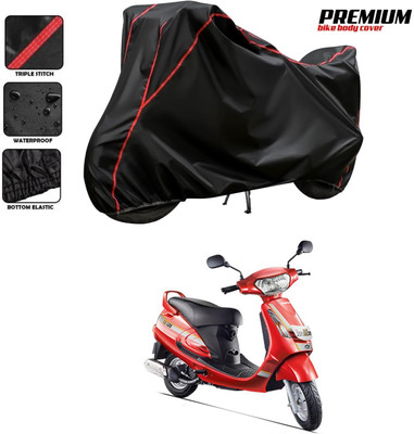 PAGORA Waterproof Two Wheeler Cover for Mahindra(Duro DZ, Black)
