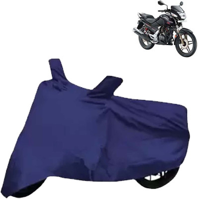 DeepShakshi AUTOMOTIVE Waterproof Two Wheeler Cover for Hero(CBZ, Blue)