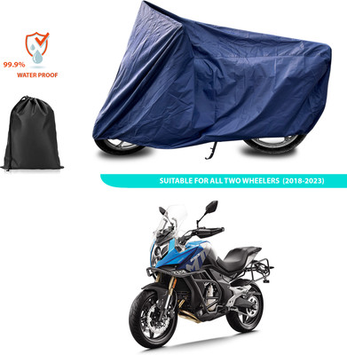 PAGORA Waterproof Two Wheeler Cover for CFMoto(650MT, Blue)