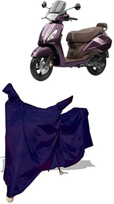 Amexride Two Wheeler Cover for TVS(Jupiter, Blue)